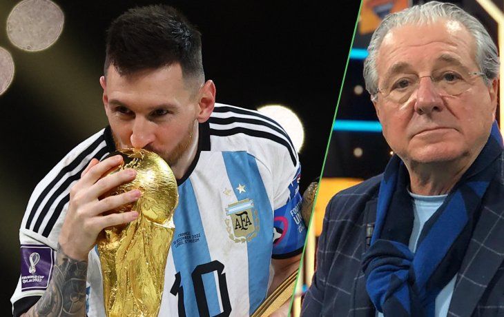 Lionel Messi y Jorge DAlessandro Lionel Messi y Jorge DAlessandro