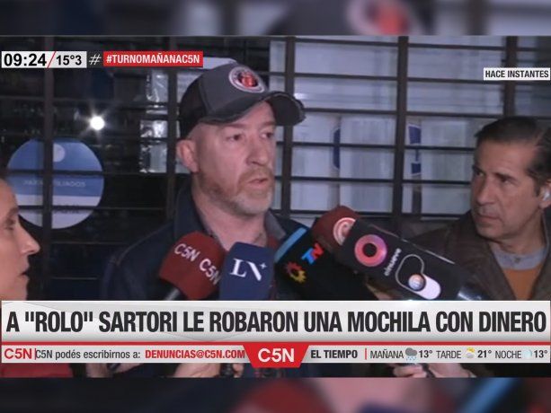 El cantante de La Beriso habló tras la salidera bancaria en Avellaneda: Nos robaron a 25 familias