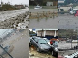 El temporal arrasó Comodoro El temporal arrasó Comodoro