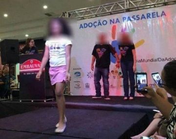 Escándalo en Brasil por un desfile de niños huérfanos para adoptar