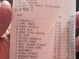 Gastó 5 mil dólares en hamburguesas, publicó el ticket para quejarse pero se ganó el repudio de todos