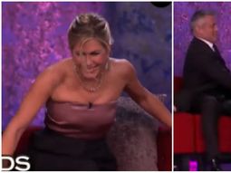 La perlita entre Jennifer Aniston y Matt LeBlanc en el encuentro de Friends