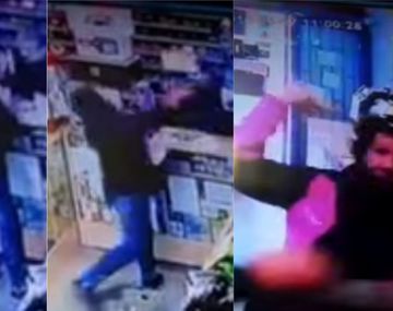 una clienta le tiró el control remoto&nbsp;