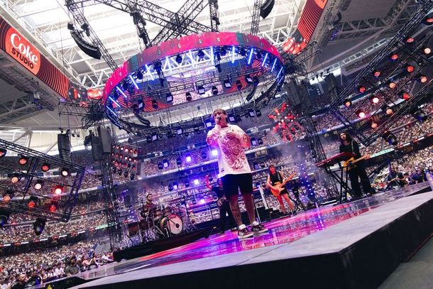 Paulo Londra en la Velada del Año 4 de Ibai Llanos. Paulo Londra en la Velada del Año 4 de Ibai Llanos.