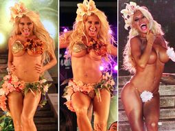 vicky xipolitakis sufrio un blooper hot en un desfile vicky xipolitakis sufrio un blooper hot en un desfile
