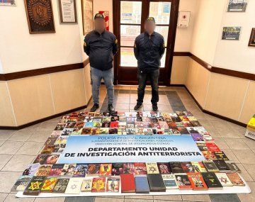 San Isidro: detuvieron al responsable de una distribuidora de libros nazi