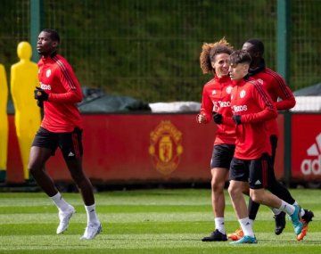 Alejandro Garnacho fue convocado por primera vez en el Manchester United