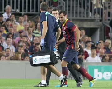 Alerta para Sabella: Mascherano estará dos semanas sin jugar