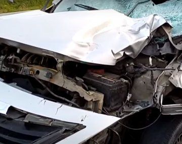 Video: un joven cruzó la Panamericana a pie y murió atropellado