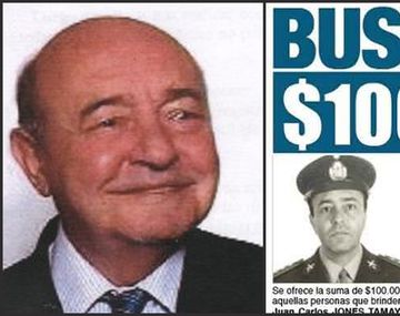 Detuvieron a un represor prófugo por el que ofrecían 100.000 pesos