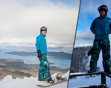 Las fotos de Mike Amigorena haciendo snowboard