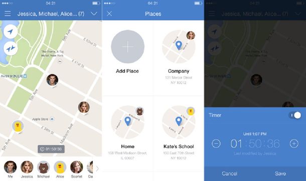 Line Here, una app para compartir con tus conocidos tu ubicación