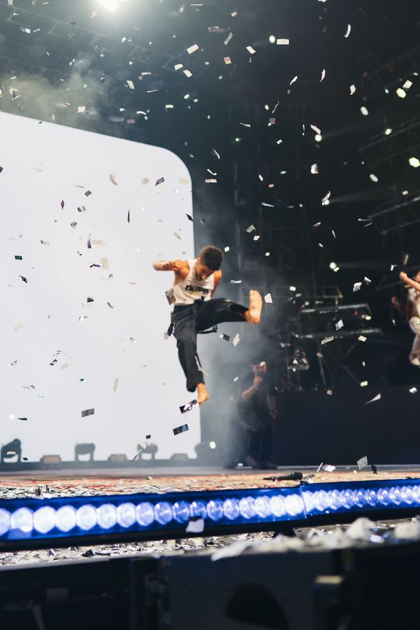 Camilo en el Movistar Arena con Evaluna y Ricardo Montaner: 15 fotos al 100