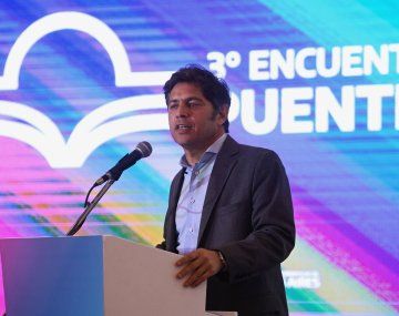 Axel Kicillof, en Mar del Plata.