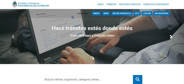 Solo para exceptuados del aislamiento: para tramitar el permiso hay que acceder a la web de Trámites a Distancia