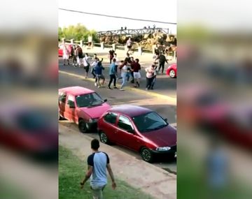 Un grupo de argentinos protagonizó una batalla campal en Piriápolis