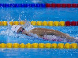 Delfina Pignatiello quedó afuera de la final en 800 metros libres