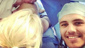 nacio la hija de wanda nara y mauro icardi: mira la primera foto de la beba nacio la hija de wanda nara y mauro icardi: mira la primera foto de la beba