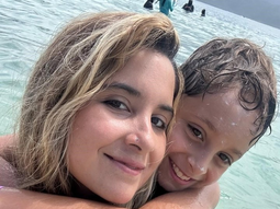 Lucas junto a su mamá, Blanca Martínez Lucas junto a su mamá, Blanca Martínez