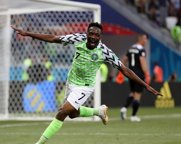Gol de Ahmed Musa para Nigeria en Rusia 2018 - Crédito:&nbsp;fifa.com