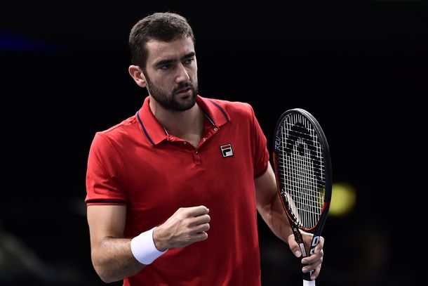 El croata Marin Cilic clasificó al Masters de Londres y llegará más cansado a la final de la Copa Davis