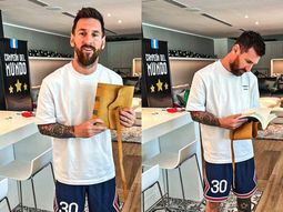 El emotivo regalo que recibió Messi antes de volver a París