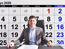 Axel Kicillof decretó un feriado inesperado y hay fin de semana largo Axel Kicillof decretó un feriado inesperado y hay fin de semana largo