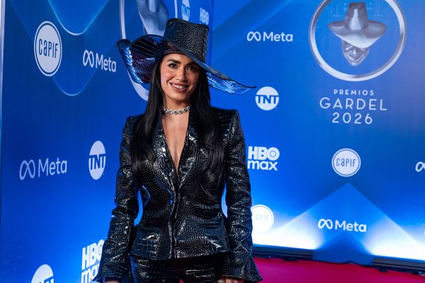 Lali Espósito en los Premios Gardel.
