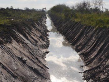 Encontraron huesos y un dije en un río cercano a la chanchería de Sena
