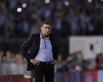 Edgardo Bauza en el Monumental