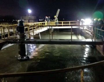 Tragedia: murió el nene de 8 años que cayó a una planta depuradora de agua