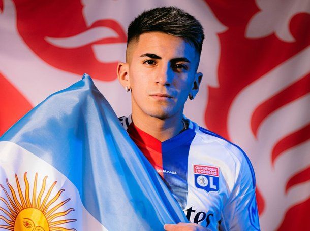 Thiago Almada llegó al Olympique Lyon con estilo argentino: así fue su presentación