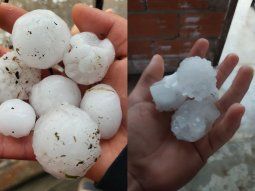 Lluvias fuertes y posible caída de granizo