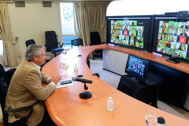 Ante el Grupo de Puebla, Alberto Fernández bregó por una vida más digna por lo menos, en América Latina