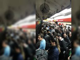 Incidente en la línea B de Subte: el servicio está limitado entre Rosas y Medrano