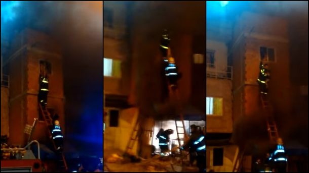 Un muerto y siete heridos tras un feroz incendio en La Boca