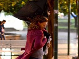 Vientos fuertes en la la Ciudad y provincia de Buenos Aires. Imagen de archivo. Vientos fuertes en la la Ciudad y provincia de Buenos Aires. Imagen de archivo.