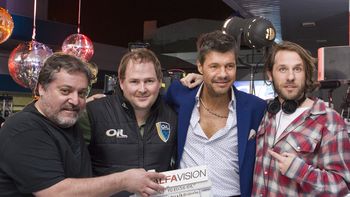 el backstage de la publicidad que protagonizo tinelli el backstage de la publicidad que protagonizo tinelli