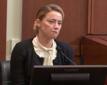  Amber Heard durante el juicio contra  Johnny Depp