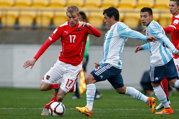 Mundial Sub 20: el empate de Argentina ante Austria, en imágenes