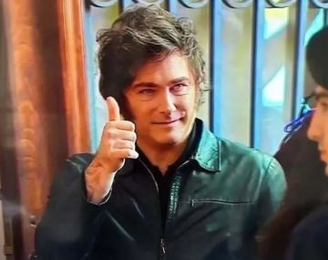 Insólito: Milei subió una foto retocada a sus redes que se volvió viral