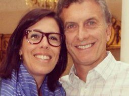 Laura Alonso con Mauricio Macri