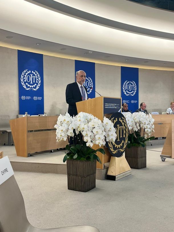 El ministro de Trabajo