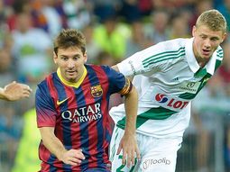 un gol de messi en el debut de neymar en el barcelona un gol de messi en el debut de neymar en el barcelona