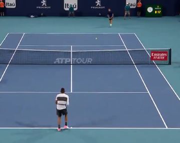 El saque humillante del polémico Nick Kyrgios en el Masters 1000 de Miami