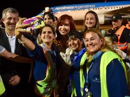 Una multitud recibió a Cristina en Posadas