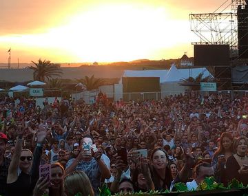 El DJ británico se presentó en Mar del Plata
