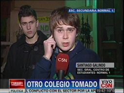 Alumno del colegio Normal 1