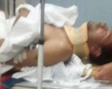 Otra vez: Chano volvió a chocar en Cañuelas 