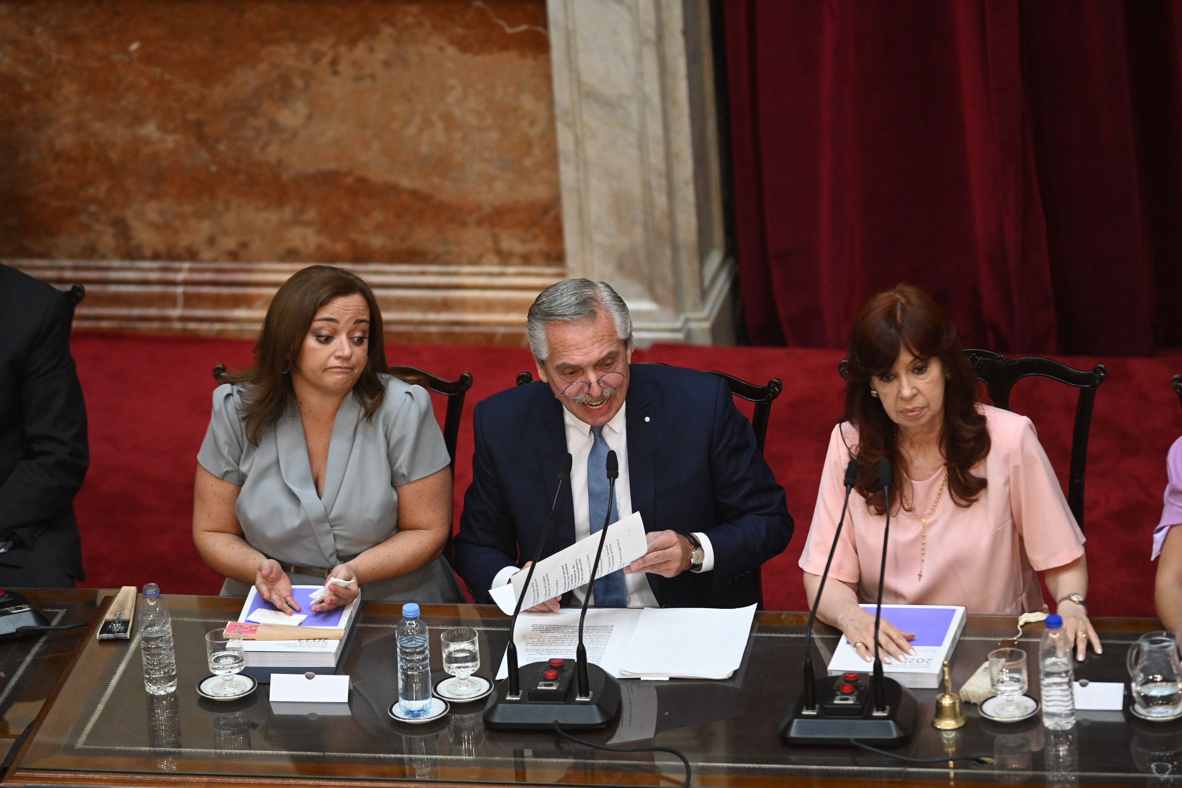 Apertura de sesiones: las mejores frases de Alberto